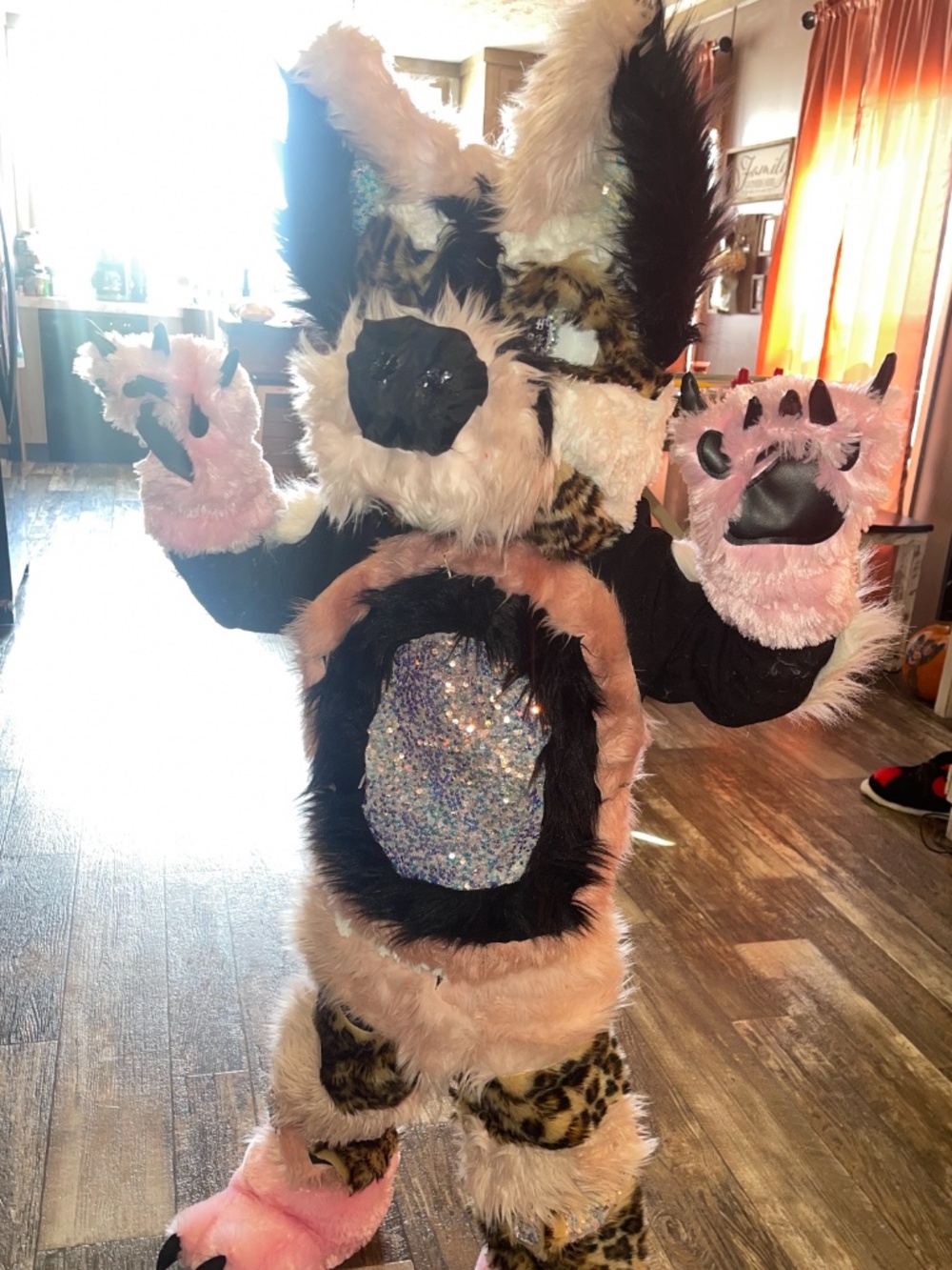 Child Cosplay Wolf Hybrid Character